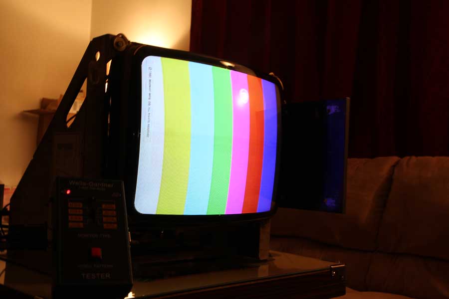 FS Parts: - Brand new original Wells-Gardner video arcade monitor ...