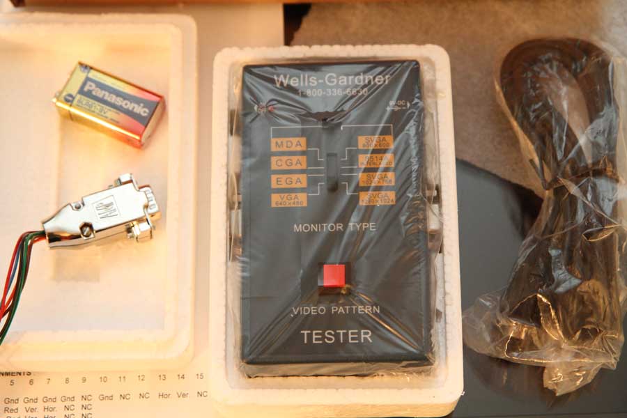 FS Parts: - Brand new original Wells-Gardner video arcade monitor ...